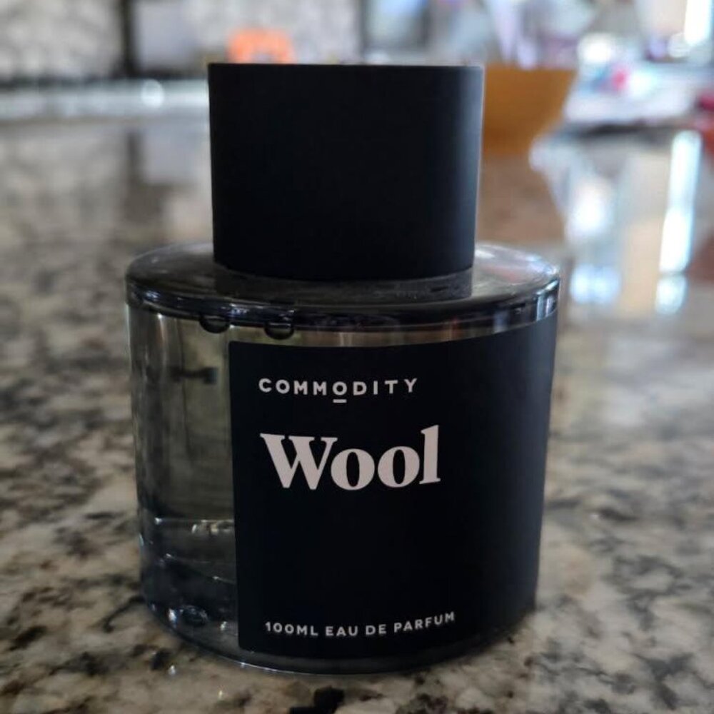 NEW Bottle of Commodity Wool Eau de Parfum